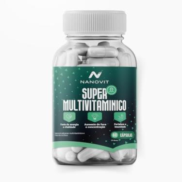Imagem de Suplemento Super Multivitamínico A Z Homem 60 Caps - Nanovit
