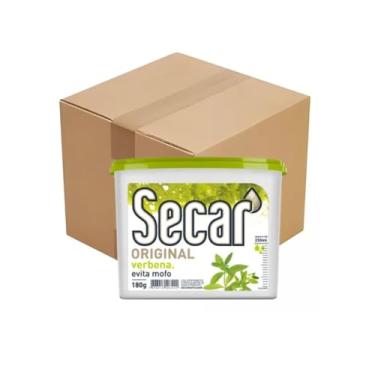 Imagem de Kit Com 24 Evita Mofo Secar 180g Antimofo Guarda Roupas Armários Closet Gaveta Despensa Umidades Bolor Fungos Bactérias Mau Cheiro (24, Verbena)