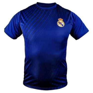 Imagem de Camiseta Real Madrid Dry Masculino Adulto Licenciado Cor:;Tamanho:GG;Gênero:Masculino-Masculino
