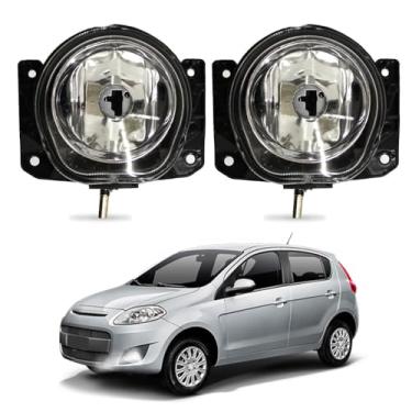 Imagem de Par Farol de Milha para Palio 2012 a 2017 G5 Farolete Auxiliar Neblina