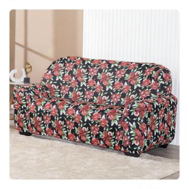 Imagem de Capa Para Sofá Avulsa 3 lugares Estampada - Shop CasaNobre, Floral ver