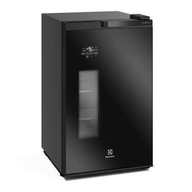 Imagem de Cervejeira Home Bar Electrolux EB100 Frost Free 100L Porta de Vidro Preta