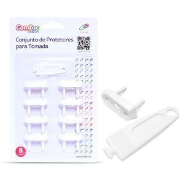 Imagem de Conjunto de Protetores Para Tomada Comtac Kids 4135