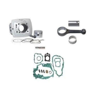 Imagem de Kit Motor Cilindro Biela E Junta Dafra Speed 150 2010 2011 - Vedamotor