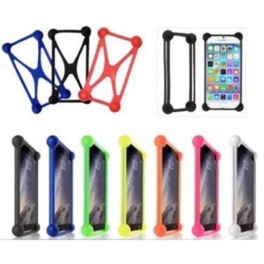 Imagem de Capa protetora anti impacto para celular universal de bolinha. ENVIO I
