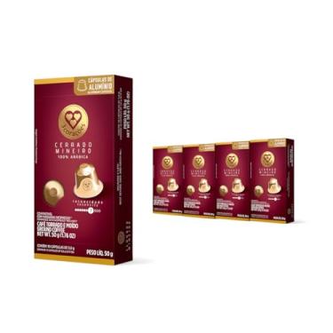 Imagem de 3 Corações​ Pack Cápsulas de Café Cerrado Mineiro, Compatíveis com Nespresso, contém ​4​0 un