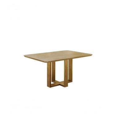 Imagem de Mesa De Jantar Madeira Maciça 1,20x0,80m - Lisy - Móveis Mundial
