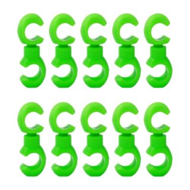 Imagem de predolo 10 Peças de Grampos para Cabos de Bicicleta, Clipes Profissionais de Guia Rotativos, Cabos de Freio de Bicicleta, Cabos de Freio de Bicicleta para And, Verde