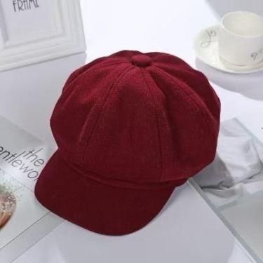 Imagem de Modelos de Boina Gorro Chapéu Unissex Aveludada Com Forro Liso - oem, 