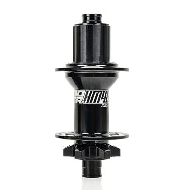 Imagem de Enjcyling KOOZER XM460 Boost MTB cubo traseiro, 32 furos, som de 72 cliques, 6 pawls 30 cubos de rolamento de freio a disco de aço cromado HG 12 x 148 mm compatível com Shimano MTB 8-11S e SRAM PG 8-12S