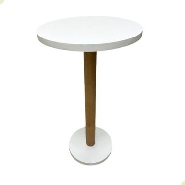 Imagem de Mesa de Apoio para Sala Contemporânea Sofisticada 48cm - Beto Moveis, 