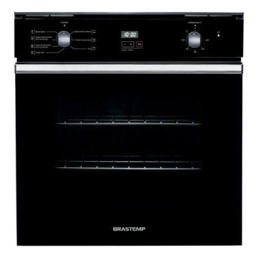 Imagem de Forno Eletrico De Embutir 84l 220v 62x61x58cm - Brastemp, Preto, 220V