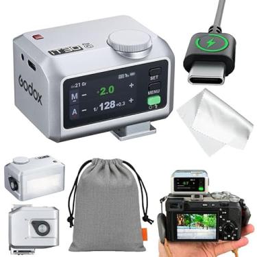 Imagem de GODOX iT30pro C para Canon - GODOX IT30 Pro para Canon GODox iT30 PRO GodOX TTL Flash, mestre e receptor sem fio, HSS 1/8000 segundo, 2,4 G sem fio, tela sensível ao toque, flash GodOX (prata)