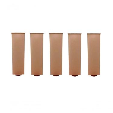 Imagem de Kit 5 Pés Gabinete Armário Cozinha Regulável 14cm Vpn Bege