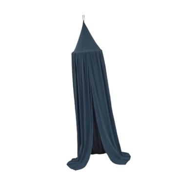 Imagem de ＫＬＫＣＭＳ Dossel infantil, tenda de jogo em formato de castelo, cortinas e rede para cama, Verde, Tamanho real