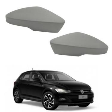 Imagem de Par Capa Retrovisor Primer Volkswagen Polo Highline 2021 Primer Origin