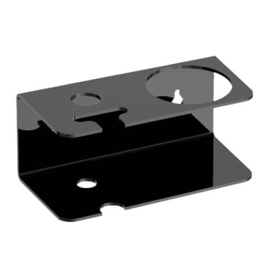 Imagem de Ｂｅｓｇａ Suporte para barbeador e creme, suporte duplo para chuveiro, parede de acrílico, acessórios de barbear, para barbeador e gel