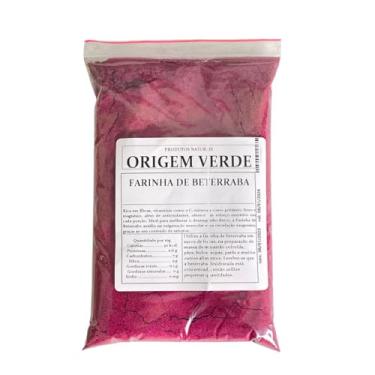 Imagem de Farinha de Beterraba 100% Pura Beterraba em Pó 300gr - Origem Verde