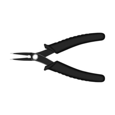 Imagem de WeiLaiKeQi Cortador de arame, empilhador de metal, ferramenta de corte profissional multifuncional de precisão, tesoura de arame para projetos de artesanato e, Alça Preta