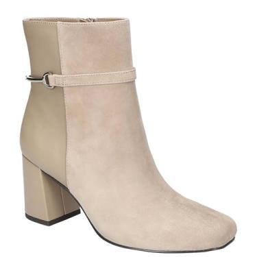 Imagem de Bella Vita botas femininas Quincy, Couro de camurça amêndoa, 39
