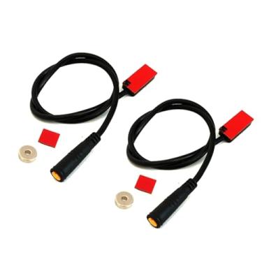 Imagem de CHICHIYANG 2 peças de cabo de sensor de corte de freio de bicicleta elétrica 250 mm à prova d'água kit de modificação de fio de freio elétrico
