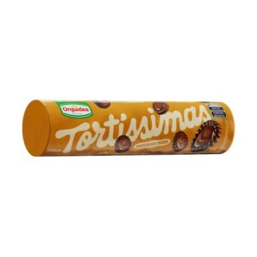 Imagem de Biscoito Recheado Tortíssimas Chocolate Suíço Orquídea 130g