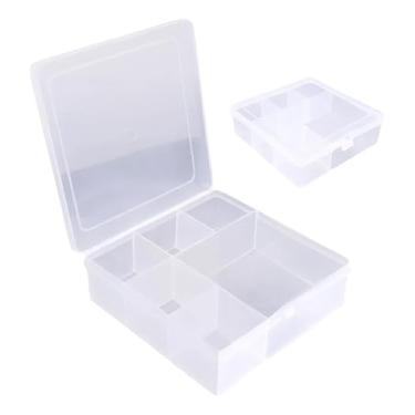 Imagem de Caixa Organizadora 6 Divisórias – Kit 20 Unidades para Festas, Lembrancinhas