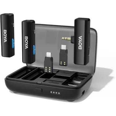 Imagem de Boya Conjunto de microfone sem fios Boyalink, todos os tipos de plugs (Boyalink)