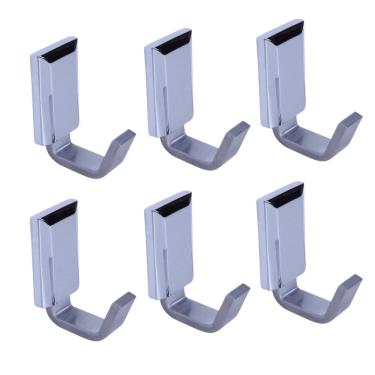 Imagem de Kit com 06 Cabides Alumínio Classic - Cl3060 Ducon Metais Cromado