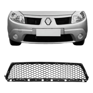 Imagem de Grade Central Parachoque  Sandero 2008 2009 2010 2011