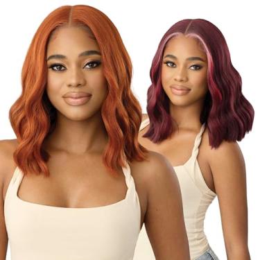 Imagem de Outre Lace Front Wig - Perfect Hair Line - Swoop Series Y-Part 208 (DR2/CREAMY TOFFEE)