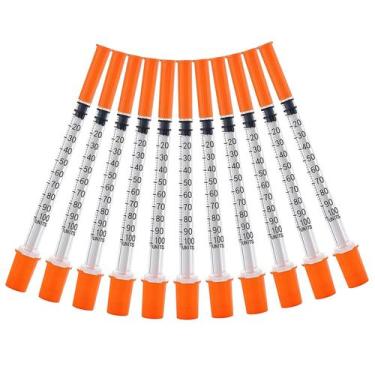 Imagem de Seringas Loucoia 1mL com agulha de 29G 1/2 cm embaladas individualment