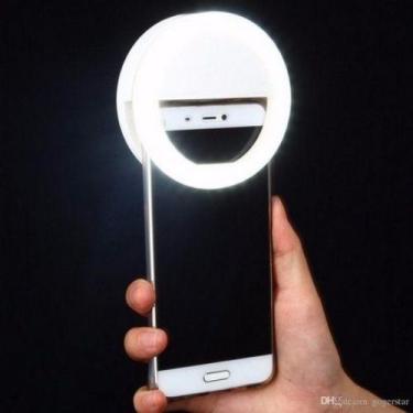 Imagem de Luz Selfie Ring Light Clipe Anel Led Flash Celular CORES - MKB