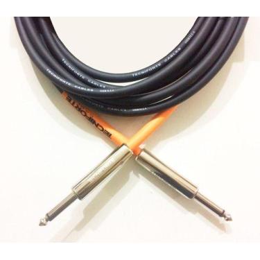 Imagem de Cabo Para Instrumento Tecniforte 6m Gorilla P10 Reto Go20ni