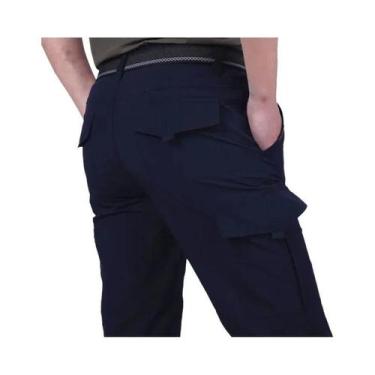 Imagem de Calça Tática Militar Masculina Casual - Vários Bolsos para Trabalho e 