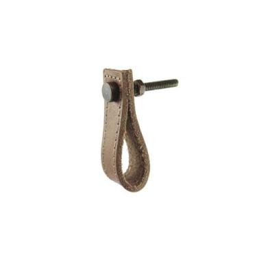 Imagem de Puxador argola couro escuro ta130 58613 a6xl2xc1  vitrix - VENUS