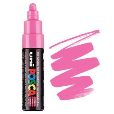 Imagem de Caneta Posca PC-7M Marcador Uni ball - UNI-BALL, ROSA