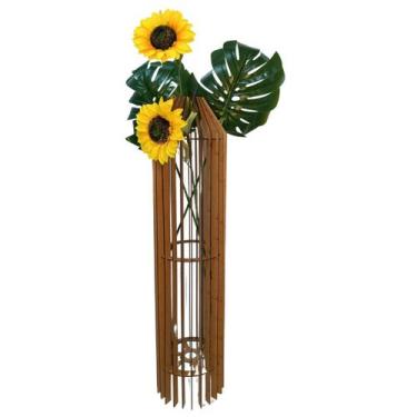 Imagem de Vaso de Chão Decorativo Grande MDF PENEDO - LENOBRE, MDF CRU, 60x20cm