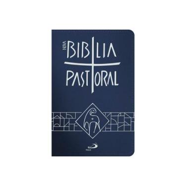Imagem de Bíblia Nova Pastoral Pequena Bolso Capa Zíper Editora Paulus Livro Com
