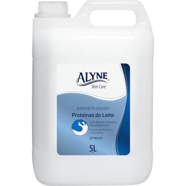 Imagem de Alyne, Sabonete Líquido, Skin Care, Aroma Proteínas do Leite, 5 Litro, Azul