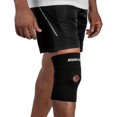 Imagem de Joelheira Compressão Esporte Orificio Reforcado Mercur, P