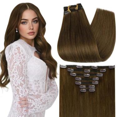 Imagem de Extensões de cabelo Full Shine Real Human Hair 20 polegadas 120 g