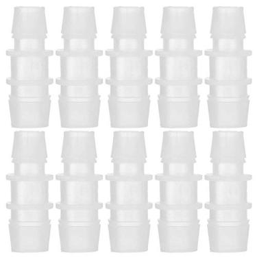 Imagem de Adaptador de mangueira de aquário Zerodis, 10 peças de conector de tubo de PVC conversor de tubo de água adaptador universal para tanque de peixe (G1/4 para G3/8)