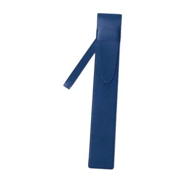 Imagem de MERIGLARE Bolsa de armazenamento de baquetas, bolsa protetora portátil, estojo de transporte para baquetas para atividades de festa em clubes e prática, Azul