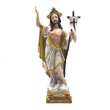 Imagem de Imagem de Jesus Cristo Ressuscitado Grande Resina 32 cm