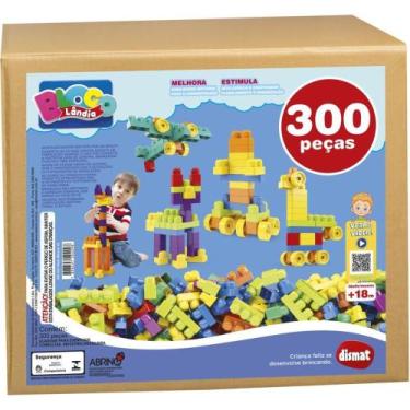 Imagem de Brinquedo para Montar Mais Blocos IX 300PCS - Dismat