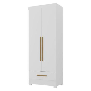 Imagem de Armário Multiuso 2 Portas 1 Gaveta Smart Branco