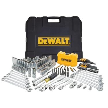 Imagem de DEWALT Kit de ferramentas mecânicas e conjunto de soquetes, 168 peças (DWMT73803)