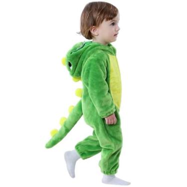 Imagem de Fantasia infantil OLLULL Dinosaur Flannel Macper 4-5 anos