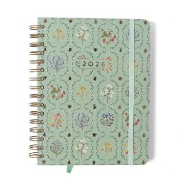 Imagem de Agenda planner notas semanal 14x21 Jardim Verde 2026 Cicero